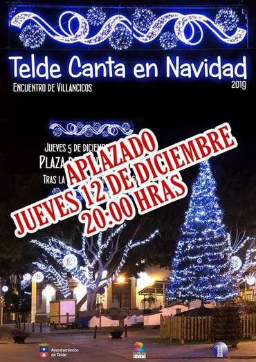 Cartel del aplazamiento (Foto TA)